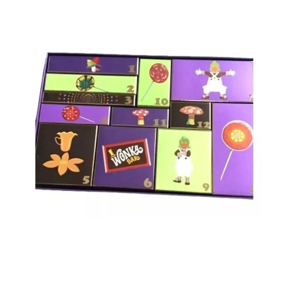 Willy Wonka x Revolution Limited 12 Day Advent Beauty Calendar. New In Box - Picture 5 of 6